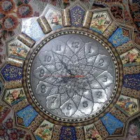 ساعت سنتی نقره کوبی