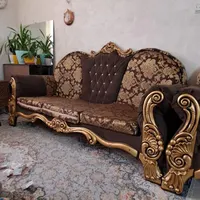 مبل ۷ نفره کار کرده سالم|مبلمان خانگی و میز عسلی|تهران, اسفندیاری|دیوار