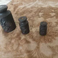 3عدد وزنه ترازو قدیمی کمیاب