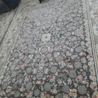 فرش ۱۲ متری گل برجسته پرشین مشهد در حد نو