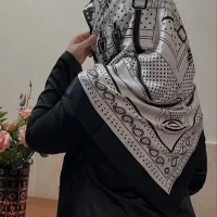 روسری مشکی وارداتی
