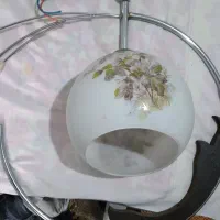 لوستر استیل تک شاخه