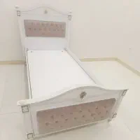تخت خواب یکنفره ساخت شرکت ساحل چوب