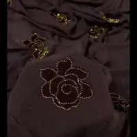 نگین کاری هر مدل پارچه