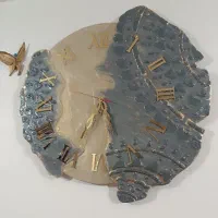 ساعت دفرمه ی رزینی