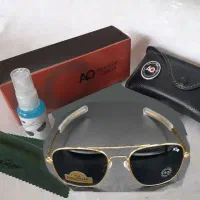 عینک خلبانی شیشه سنگی امریکن اپتیکال AO