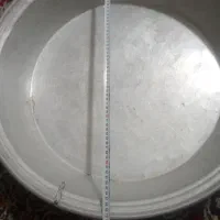 تشت الومینیوم قدیمی سنگین درحدنو
