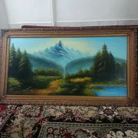 تابلو نقاشی رنگ روغن وتابلوطرح مس چهارقل