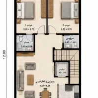پیش‌فروش تک واحدی/۸۰متری در گلشن
