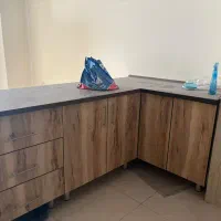 کابینت دست دوم به همراه سینک و هود