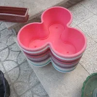 گلدان طرح گل سه پر