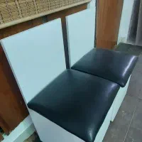 صندلی پذیرش باکسدار چرم ۲/۵۰۰
