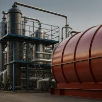 فروش دستگاه پیرولیز ۱۰ تن