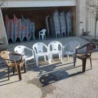 صندلی پلاستیک دسته دار