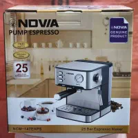 فروش عمده تکی اسپرسوساز25بار تمام استیلNDVA