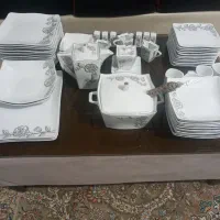 ظروف چینی گل برجسته