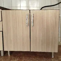 کابینت تمام ام دی اف خیلی تمیزبرای گازصفحه ای و...