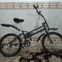 دوچرخه تاشو سایز ۲۰ دنده‌ای تقریبا نو