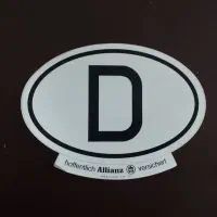 برچسب Deutschland D سرزمین آلمان بنز 190 230 و ..