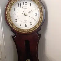 ساعت دیواری چوبی