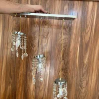 لوستر آویز ۳شاخه