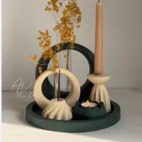 آموزش سنگ مصنوعی شمع سازی تابلو مدرن