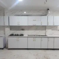 کابینت گالوانیزه درب چوبی سه متری در کنگان