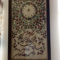 ساعت پته|تابلو فرش|سیرجان, |دیوار