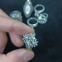 انگشتر نقره زنانه ۹۲۵