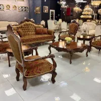 سرویس. مبلمان مدل آلفرد مبل ۷و غذاخوری ۸