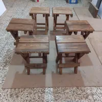 صندلی تاشو چوبی مسافرتی