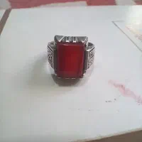 انگشتر و پلاک نقره فیروزه