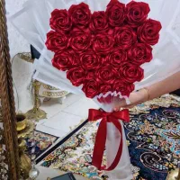 دست گل ربانی قلبی