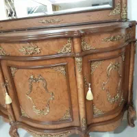 کنسول اینه دار سه درب و کشو با عرض ۱۵۰