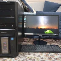 کامپیوتر h81با مانیتور LED
