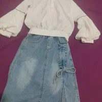 شومیزودامن دخترانه