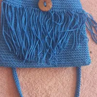 کیف دخترانه مکرومه بافی