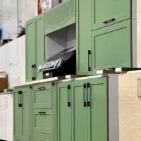 کابینت آماده ،پیش‌ساخته مغر پسته ای سفارشی