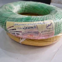 سیم برق مس خالص مارک ثمین  ۴در۱