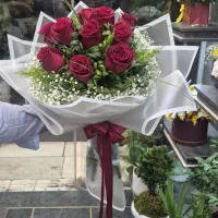 دسته گل رز هلندی