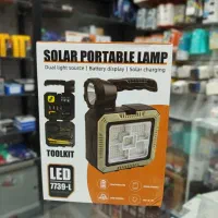 پرژکتور و چراغ قوه خورشیدی سولار جعبه ابزار دار