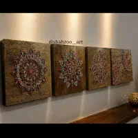 تابلو نگین کاری بسیار نفیس