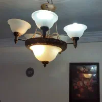 لوستر ۵شعله دوعدد