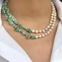 گردنبندهای سنگی اصل زنانه تعداد و تک قیمت مناسب