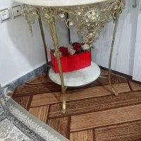 میز گرد برنز سایز ۶۰