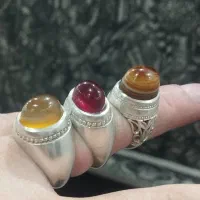 سه عدد انگشتر نقره نو نو حراج