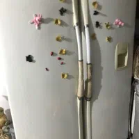 یخچال دوقلو بدن برفک الکترو استیل به شرط