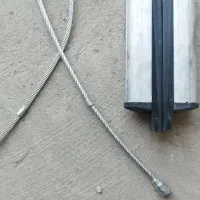 کلمپ انتهایی کابل خودنگه دار