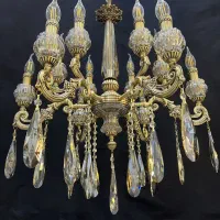 لوسترنئوکلاسیک و جدید/لوستر برنجی/لوستر نعمت اباد