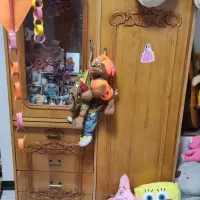 کمد بوفه دار چوبی